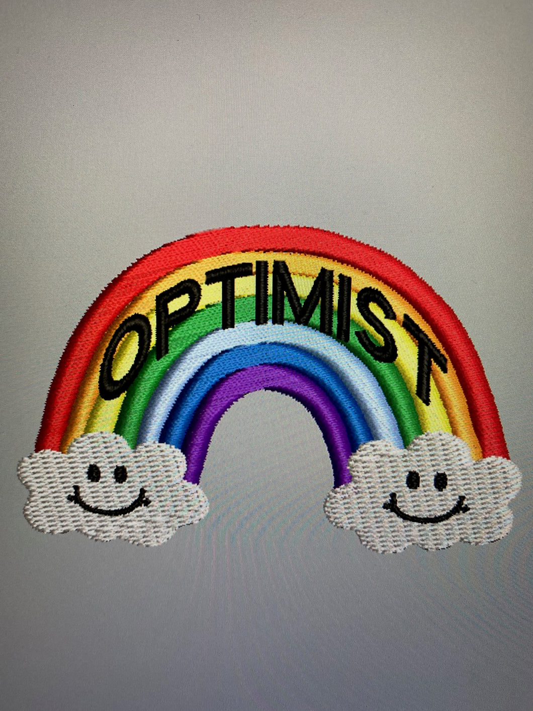 Rainbow Cloud Smiley