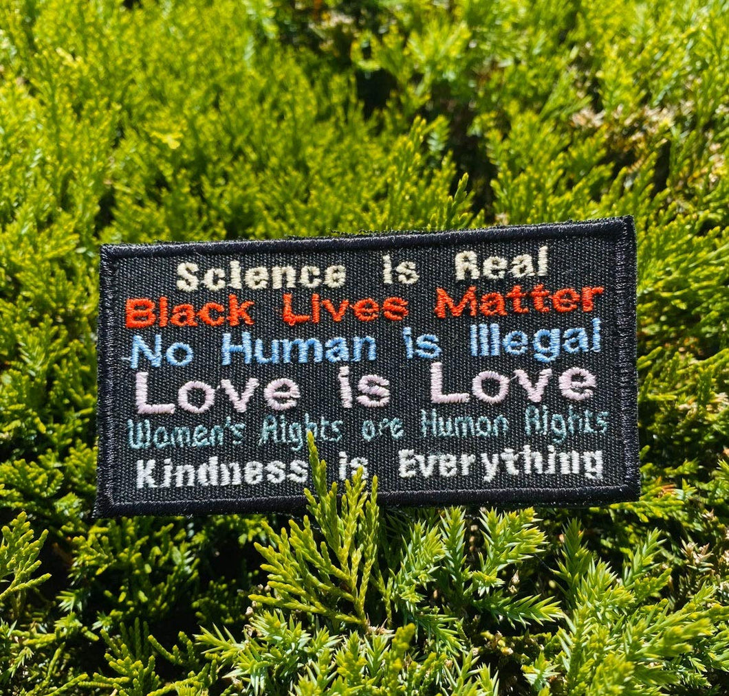 Black Lives Matter Quote Patch