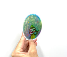 Load image into Gallery viewer, &#39;You gotta do what makes you Happy&#39; Quote by Leif Sticker
